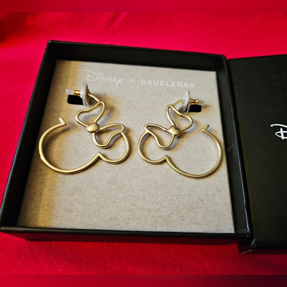 Disney X Baublebar Minnie Mouse Earrings - Picture 5 of 9